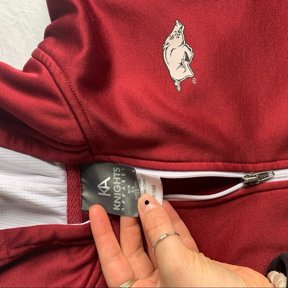 Red Razorback hoodie - Picture 3 of 4